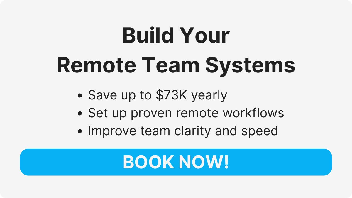 distributed workforce setup