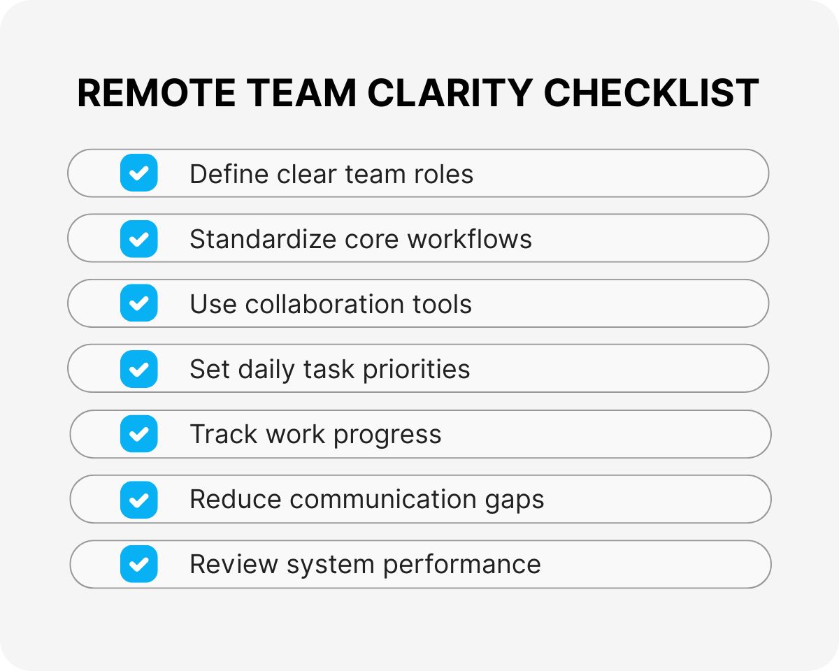 remote team systems